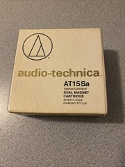 Audio Technica AT-15Sa Turntable Cartridge In Original Box,not Tested As Is