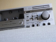 Aiwa SL-50 Mini Cassette Deck-RARE-needs Repair -Not WORKING