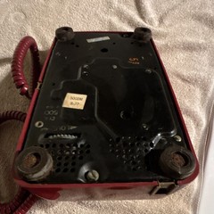 Cortelco 600 Burgundy Rotary DTelephone wCoiled Cord perfect condition works