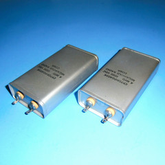 2 Micamold 4uF 1000V Paper in Oil Capacitors TESTED *3% MATCH* w/MTG STRAPS