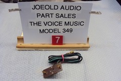The Voice Of Music Model 349 Amplifier Speaker Output Jack. Right Or Left Tested