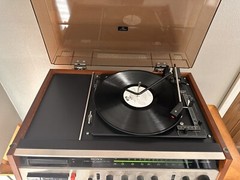 Vintage Sony HP-219A Compact stereo system Am Fm Tourntable Cover Works Read