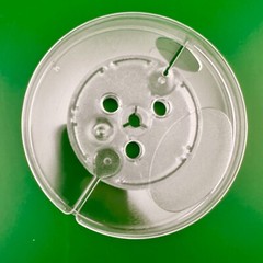 5-inch Take-up Reel 5&Prime; x 1/4&Prime; ~ 3&Prime; Hub ~ Empty Clear Plastic ~ No Tape ~ NOS