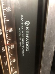 Kenwood KT-7500 AM/FM Tuner in good working condition!