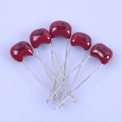 5pcs 5mm Guitar Amp Silver MICA Capacitor 510pF 500V Radial Amp For Audio Amp