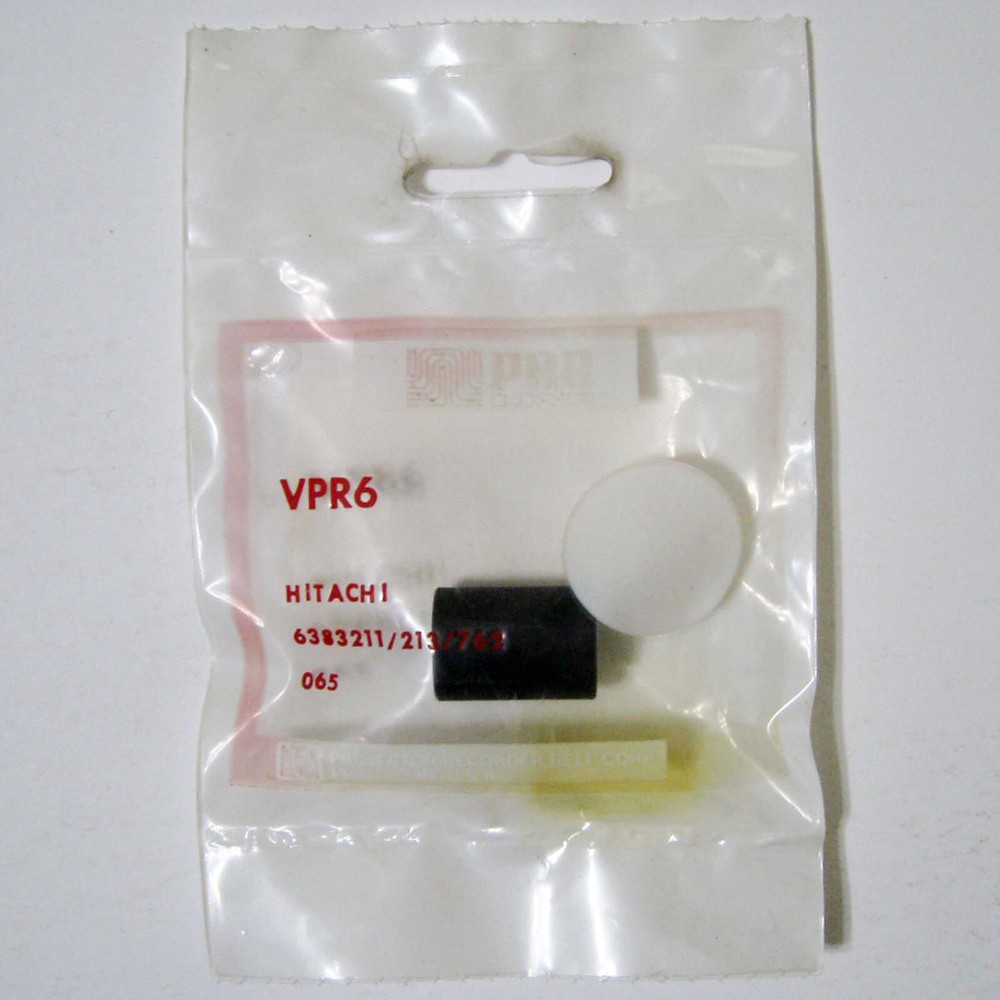PRB ® VPR6 Hitachi 6383211/213/762 VCR Pinch Roller – New In Pack