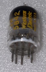 WESTERN ELECTRIC 417A JW5842 VACUUM TUBES TV7 NOS