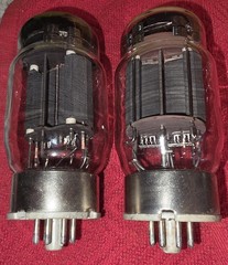 Pair Tung-Sol 6528A Industrial Power Vacuum Tubes USA Vintage Tube Lot of 2…