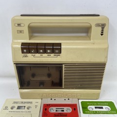 1983 Power Tronic Take-A-Long Cassette Tape Player Recorder Vintage Untested