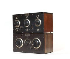 1922 Boston Scale & Machine Radio Receiving Set * Type 105 Tuner & Type 100 DA