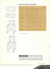 AMPEX AG-300 Master RECORDER 8-page Brochure
