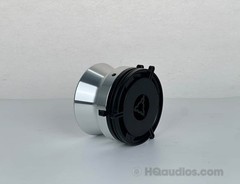 Single aluminum NAB Hub Adapter Silver for Reel-to-Reel Deck–1-Year Warranty