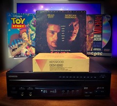 KENWOOD LVD-290 🌈RaRe🌈 Laser-Disc Demodulator Adapter Movie Bundle