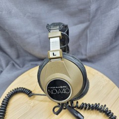 Vintage 70s Old School Realistic Nova 40 Headphones Over The Ear – Works