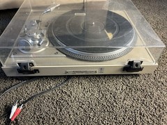 Pioneer PL-518 Turntable With Original Box Vtg Record Player Tested *READ*