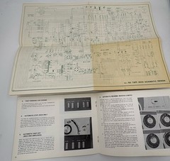 Vintage AKAI X-360 Maintenance, Accessories, Ephemera – Eraser, Demag, Remote