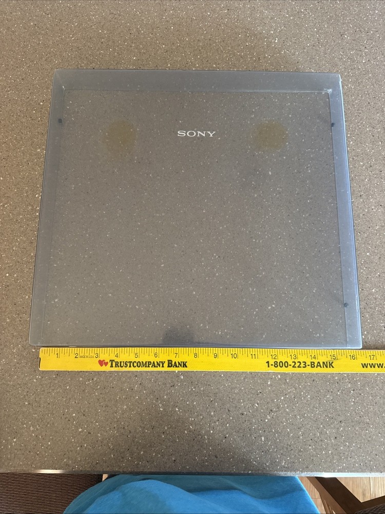 Sony TC-366 Reel To Reel Tape Recorder PLASTIC DUST COVER ONLY