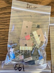 Sansui 661 Complete Rebuild Kit High-Quality Recap Set Caps Transistors Relay