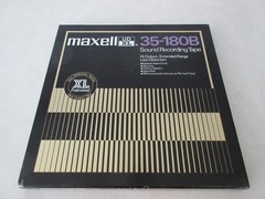 Maxell UD/XL 35-180B Tape – Once Recorded – 80&rsquo;s & 90&rsquo;s Rock & Pop – (Reel 3)