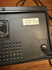 1980s Vintage Fisher Studio Stereo Cassette Deck Model CR-110 Parts Or Repair