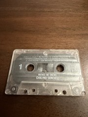 Vintage Rare Chalino Sanchez Nieves De Enero Narco Corrido Cassette Original