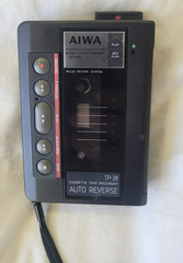Aiwa TP-28 Full Logic Control Cassette Tape Recorder Japan Untested As Is