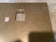 Akai GX-625 Reel to Reel Player Parting Out – Rear Panel