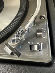 Vintage GE General Electric Trimline 500 Stereo Turntable Parts / Repair READ