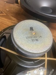 B2 Nice Pair NOS Acoustic Research Replacement Vintage Audio speakers 321TNB