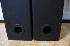 Vintage Paragon Acoustics The Radiant Floor standing Tower Speakers Dynadio Pair