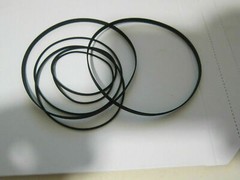 Belt kit for RCA VCR cassette audio recorder by model CC CG VFT * BIN 5 OF 5*