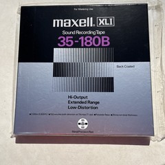 Gently Used / Great Condition Vintage Old Reel Tape Maxell XLi 35-180B Open Box