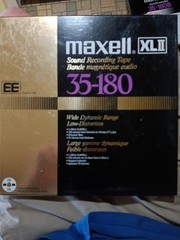 Maxell XLII 35-180 Vintage Professional Sound Recording Master Tape