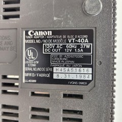 Canon Tuner Adapter Unit VT-40A / VT-40 – As Is, Powers On, Not Fully Tested