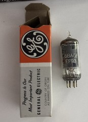 GE Electronic Tubes #6BA6- Lot Of 3 New Old Stock In Original Boxes -Untested￼