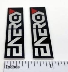 Energy Speaker Badge Logo Emblem Custom Aluminum Pair