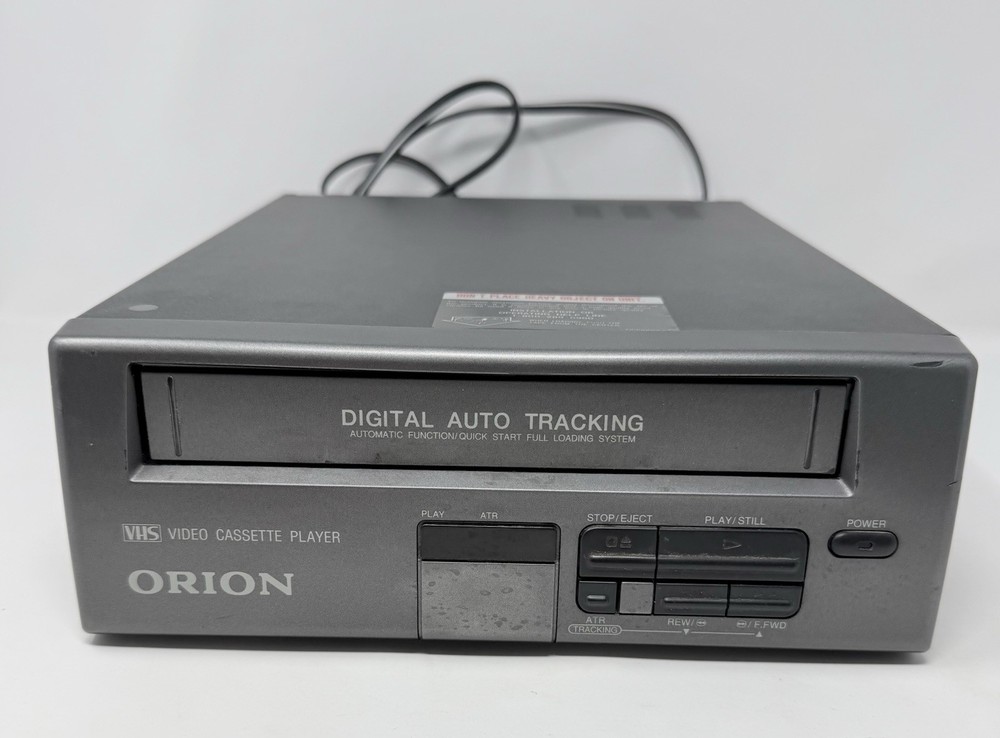 Vintage Orion VP0040 VHS Video Cassette Player Digital Auto Tracking Read Parts