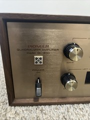 PIONEER QL-600 QUADRALIZER AMPLIFIER Excellent Cosmetic / Excellent Working