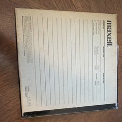 Maxell UD XL 35-90B Reel-to-Reel Sound Recording Tape, Blank Media