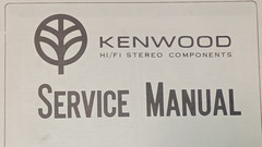 KENWOOD KT-42 KT-42B KT-42L KT-42LB Tuner Service Manual Original
