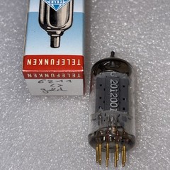 RARE GOLD PIN NOS TELEFUNKEN 6211 TUBE SIM TO ECC801s WEST GERMANY AMPLITREX NOS