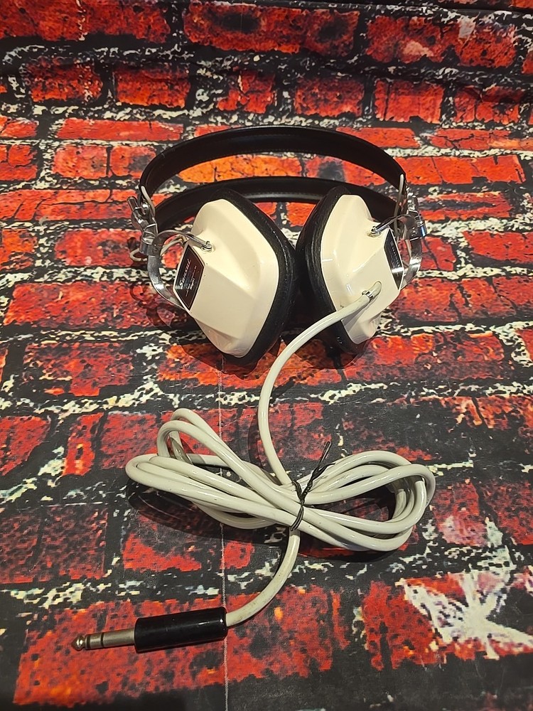 ORIGINAL Sansui SS-2 Stereo Headphones Retro HiFi Wired 1/4 Plug 6.35mm