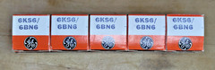 New Old Stock – General Electric 6KS6/6BN6 Electron Tubes (5 Pack) – Made in USA