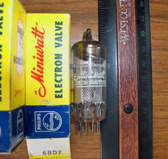 7 Strong NOS 6BD7 Tubes – Hendon Works, Alberton, Australia