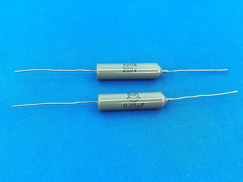 2 x 0.05uF 200V 20% MATCHED PAIR KBG-M2 PiO Audio Capacitor 1973y