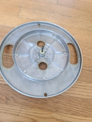 Vintage Pioneer PL-115D Turntable Platter with Rubber