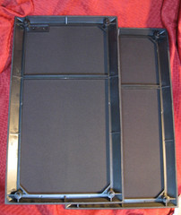 PAIR Pioneer GRILL CLOTHS and frame FROM CS-G105 Speaker excellent 22×13&Prime;