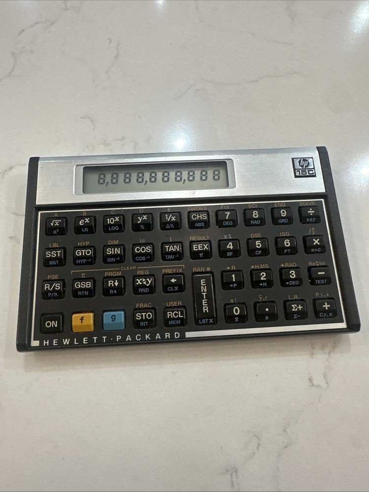Hewlett-Packard HP 15C Scientific Handheld Calculator USA Made. Working.