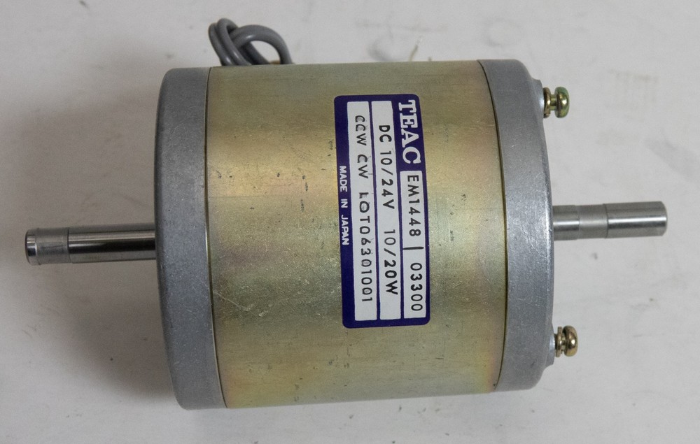 TEAC X-1000R / X-2000R etc EM1448 Reel Motor 8mm shaft CLEAN TESTED