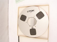 TDK LX 35/180BM Reel to Reel Pro Audio Tape 1/4&Prime;x3600&prime; 10.5&Prime; Metal Reel NAB Hub